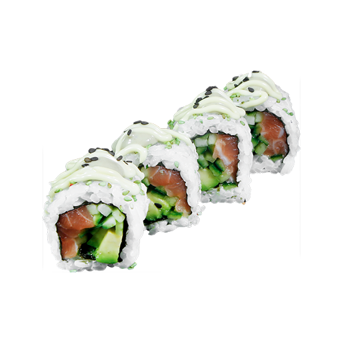 Salmon avocado roll