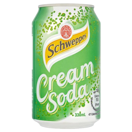 Schweppes cream soda