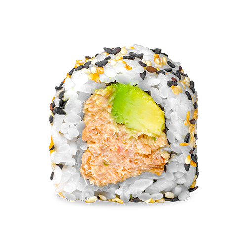 Zalm mousse roll