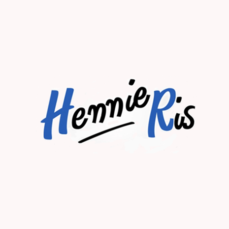 Snackbar & IJssalon Hennie Ris - logo