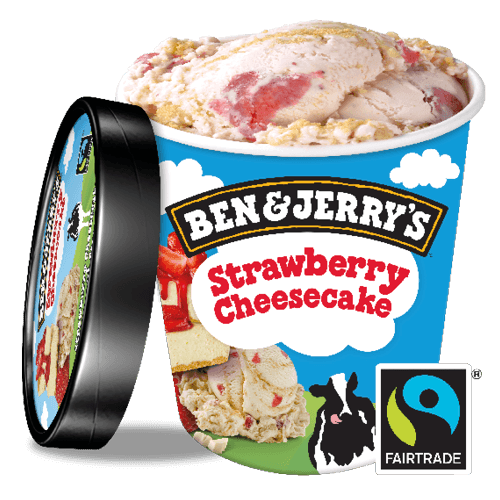 Ben & Jerry's Strawberry Cheesecake (465ml)