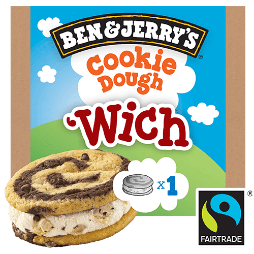 Ben & Jerry's Cookie Dough S'Wich up (465ml)