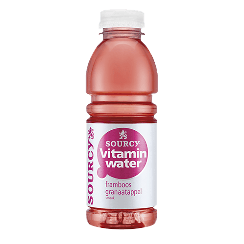 Vitamin water framboos en granaatappel