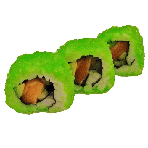 Wasabi maki, 4 stuks