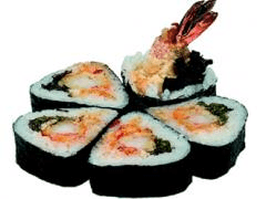Sushi futo spicy ebi