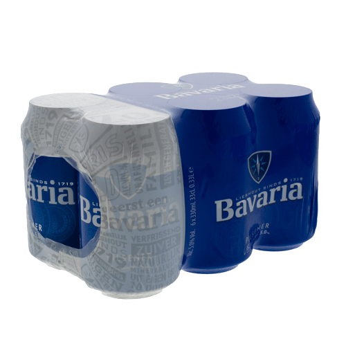 6-pack Bavaria blik 33cl