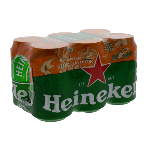 6-pack Heineken blik 33cl
