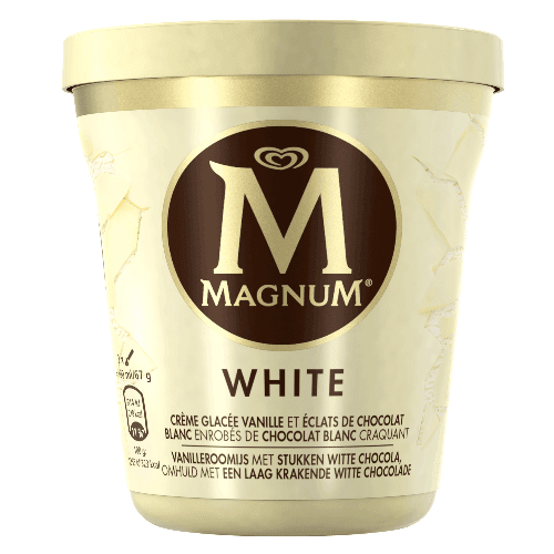 Magnum White beker 440ml