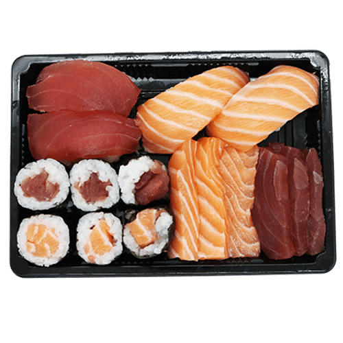 Salmon and tuna mix 16 stuks
