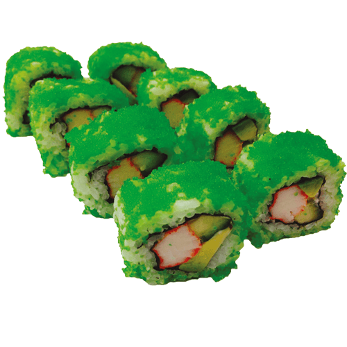 Uramaki wasabi California roll
